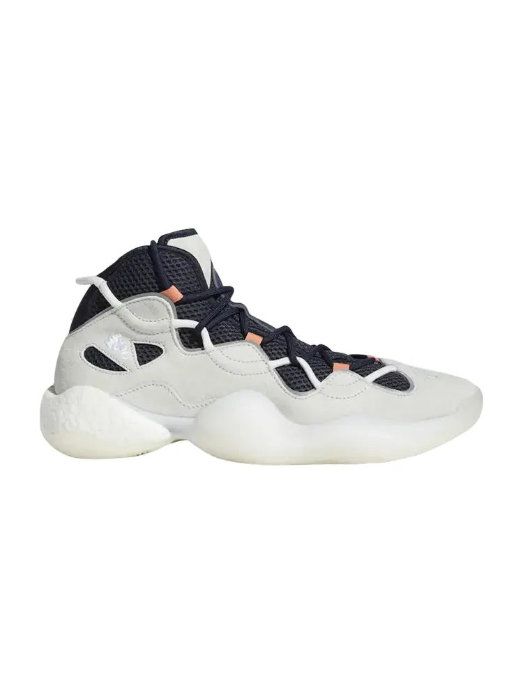 Кроссовки Adidas Crazy BYW 3 'Crystal White' — изображение 1 из 1, белый