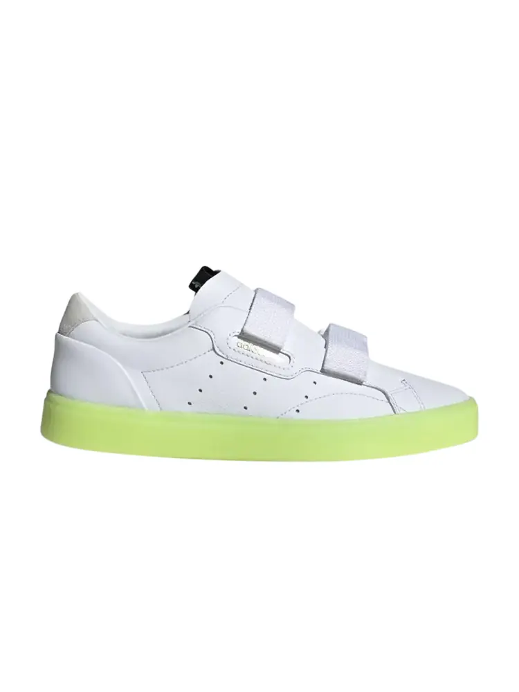 Кроссовки Adidas Wmns Sleek Straps 'White Yellow' — изображение 1 из 1, белый