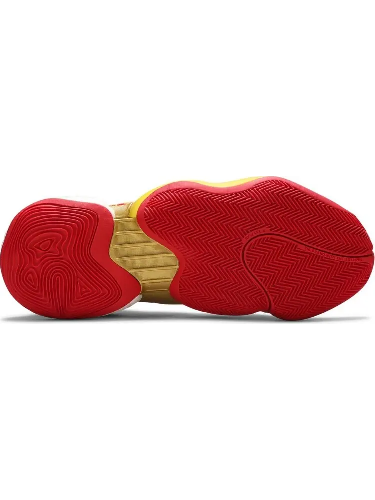 Кроссовки Adidas Pharrell x Crazy BYW — изображение 4 из 8, красный/желтый