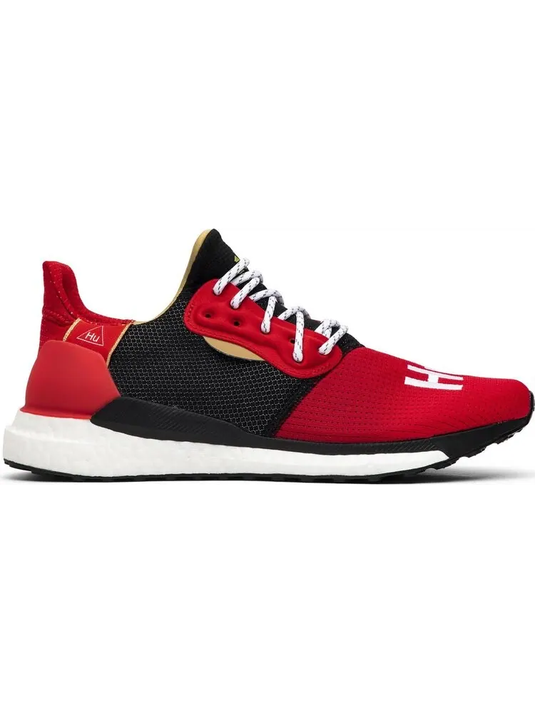 Кроссовки Adidas Pharrell x Solar Hu Glide ST 'Chinese New Year' — изображение 1 из 8, красный