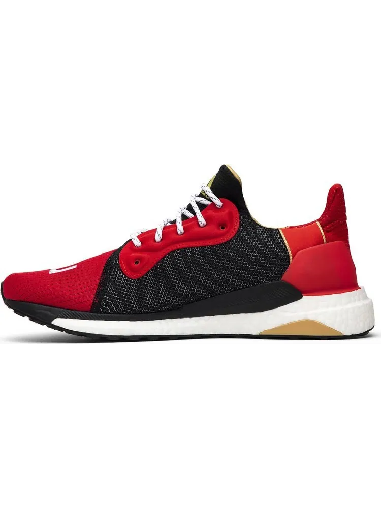 Кроссовки Adidas Pharrell x Solar Hu Glide ST 'Chinese New Year' — изображение 3 из 8, красный