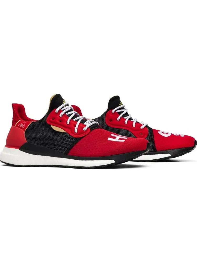 Кроссовки Adidas Pharrell x Solar Hu Glide ST 'Chinese New Year' — изображение 8 из 8, красный