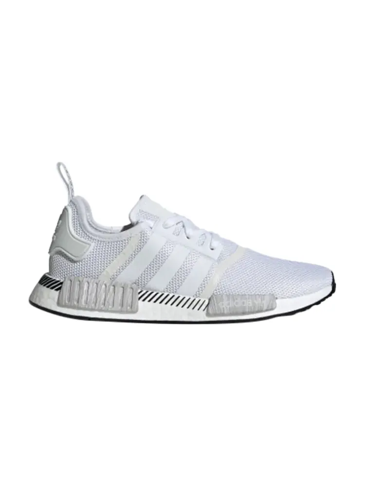 Кроссовки Adidas NMD_R1 'White Grey — изображение 1 из 1, серый