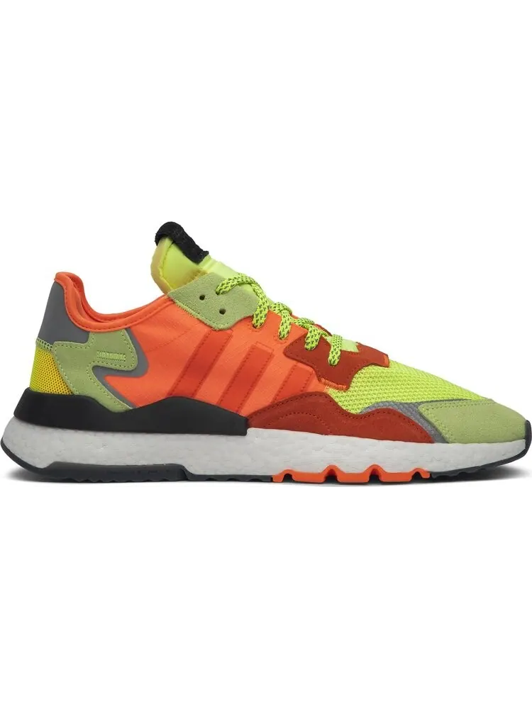 Кроссовки Adidas Size? x Nite Jogger 'Road Safety' — изображение 1 из 8, красный
