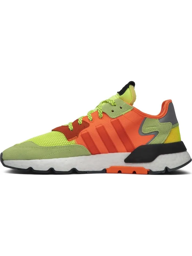 Кроссовки Adidas Size? x Nite Jogger 'Road Safety' — изображение 3 из 8, красный