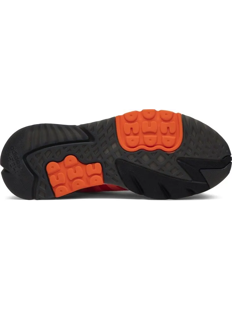 Кроссовки Adidas Size? x Nite Jogger 'Road Safety' — изображение 4 из 8, красный