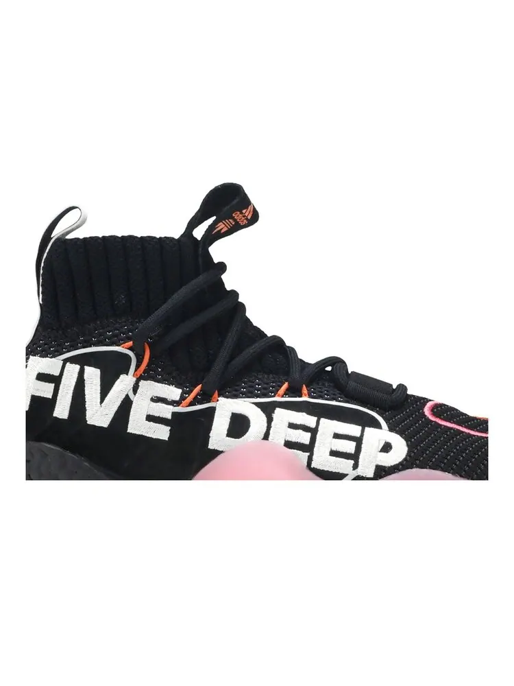Кроссовки Adidas Crazy BYW X PE 'Wall Way' — изображение 2 из 4, черный
