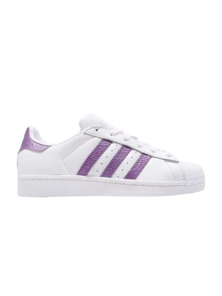 Кроссовки Adidas Wmns Superstar 'Purple' — изображение 1 из 1, белый