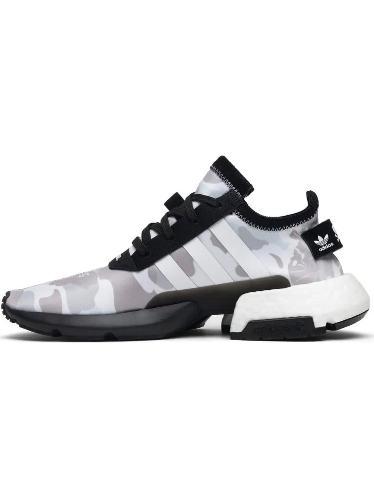 Кроссовки Adidas Neighborhood x A Bathing Ape x P.O.D. S3.1 'Camo' — изображение 3 из 8, черный