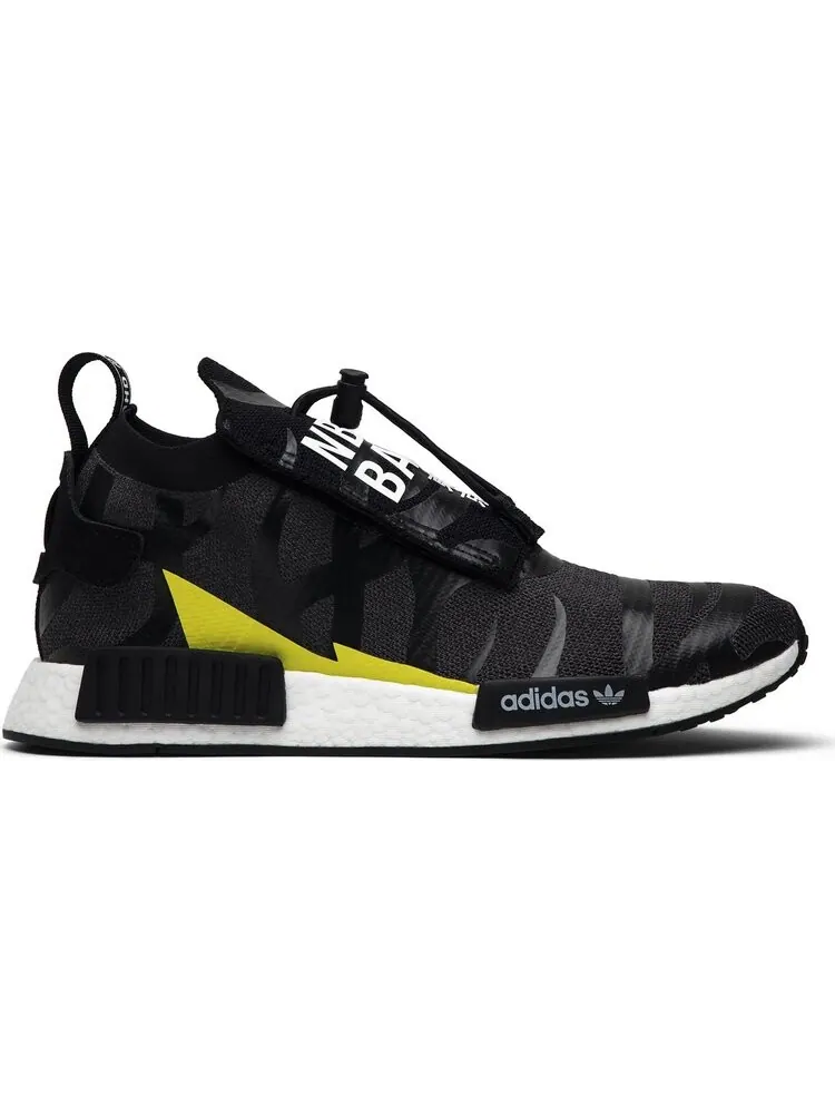 Кроссовки Adidas Neighborhood x A Bathing Ape x NMD_TS1 PK 'Stealth' — изображение 1 из 8, черный