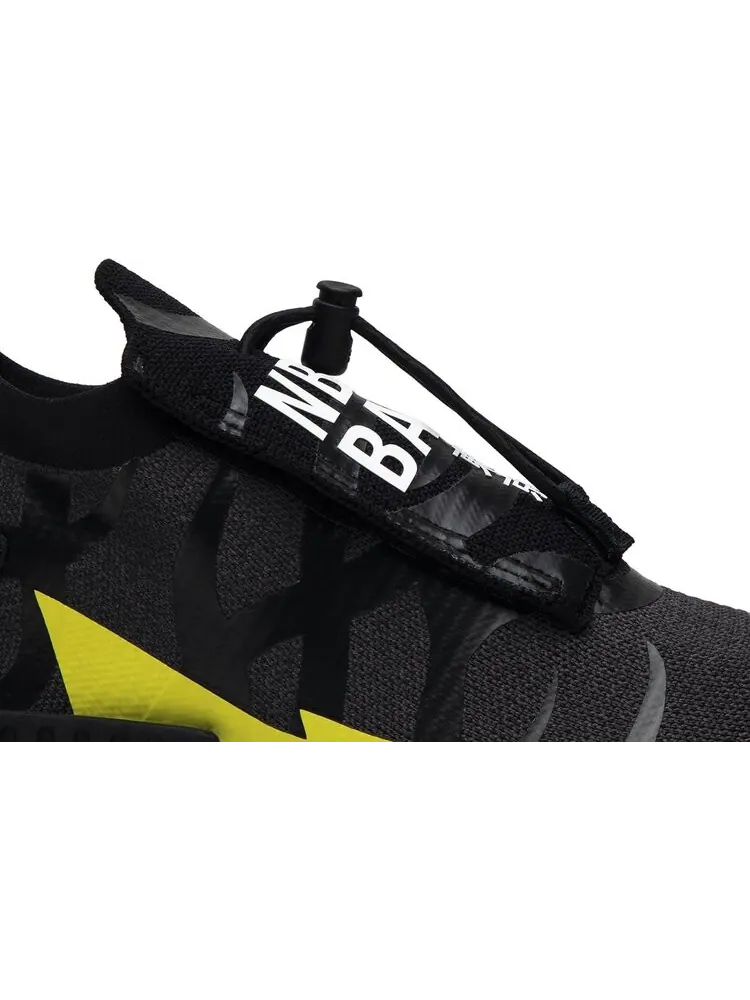 Кроссовки Adidas Neighborhood x A Bathing Ape x NMD_TS1 PK 'Stealth' — изображение 2 из 8, черный