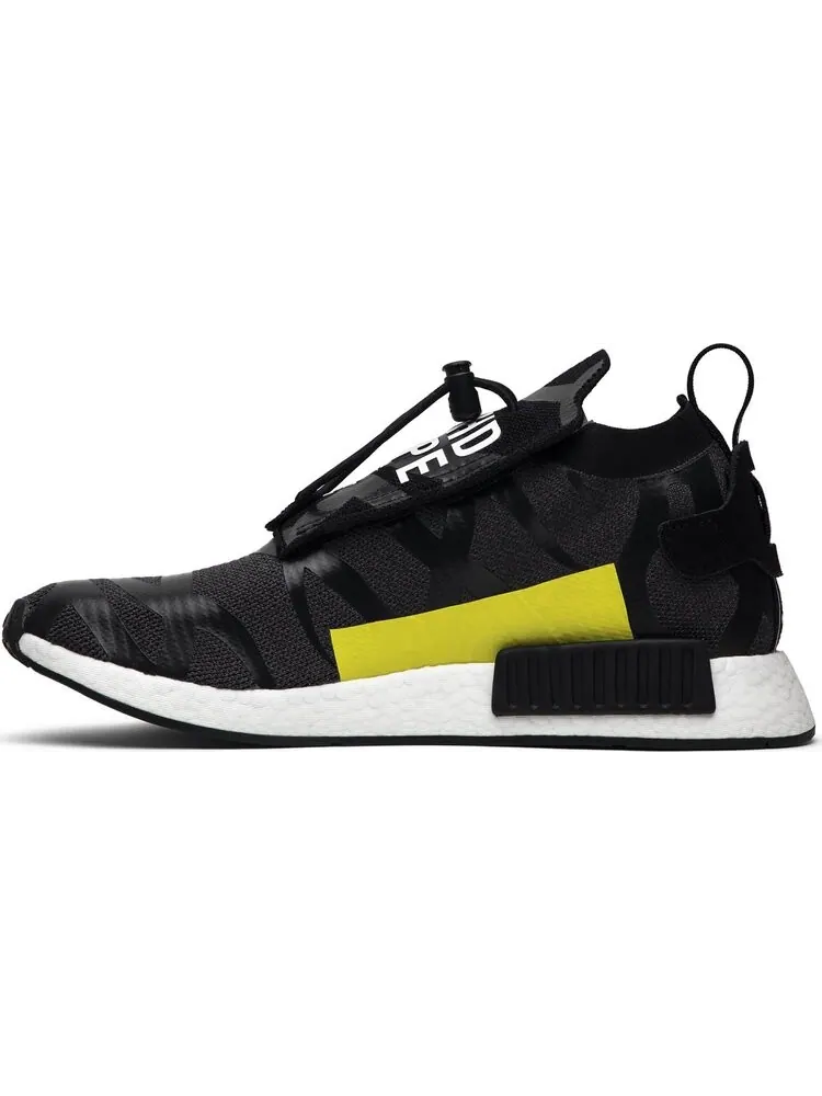 Кроссовки Adidas Neighborhood x A Bathing Ape x NMD_TS1 PK 'Stealth' — изображение 3 из 8, черный