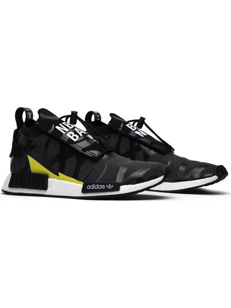 Кроссовки Adidas Neighborhood x A Bathing Ape x NMD_TS1 PK 'Stealth' — изображение 8 из 8, черный