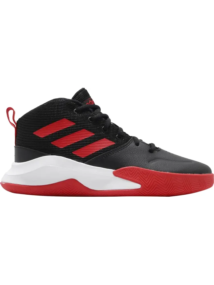 Кроссовки Adidas Own The Game Wide 'Active Red' — изображение 1 из 1, черный