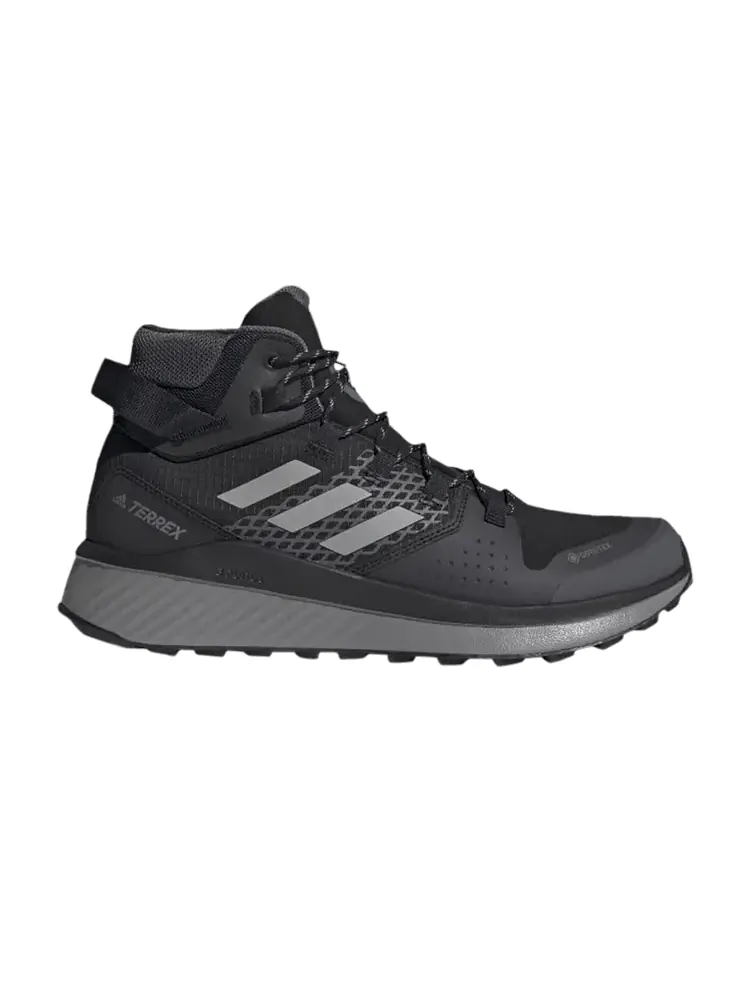 Кроссовки Terrex Folgian Hiker Mid GTX 'Black Grey' — изображение 1 из 1, черный серый