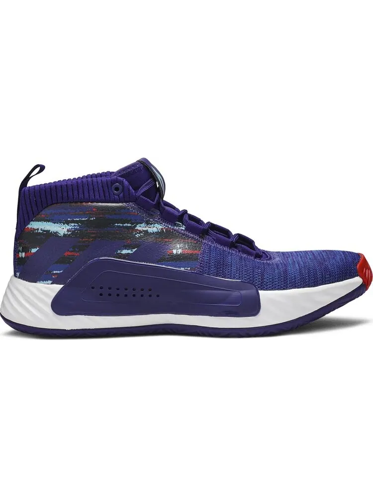 Кроссовки Adidas Dame 5 'Collegiate Purple' — изображение 1 из 8, фиолетовый