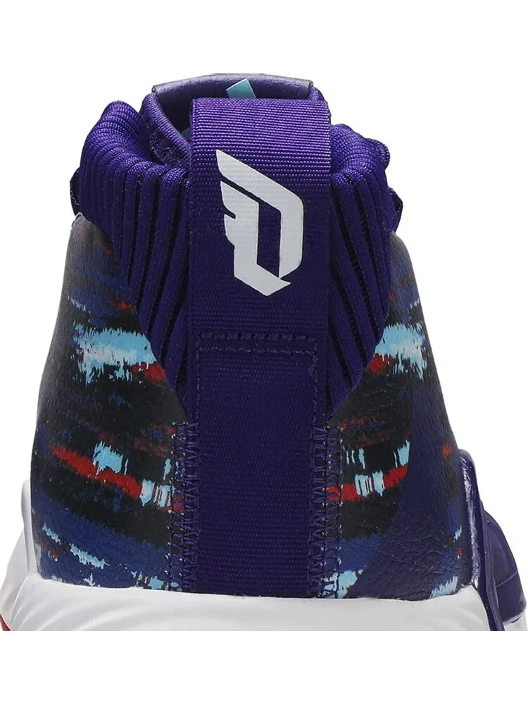 Кроссовки Adidas Dame 5 'Collegiate Purple' — изображение 7 из 8, фиолетовый