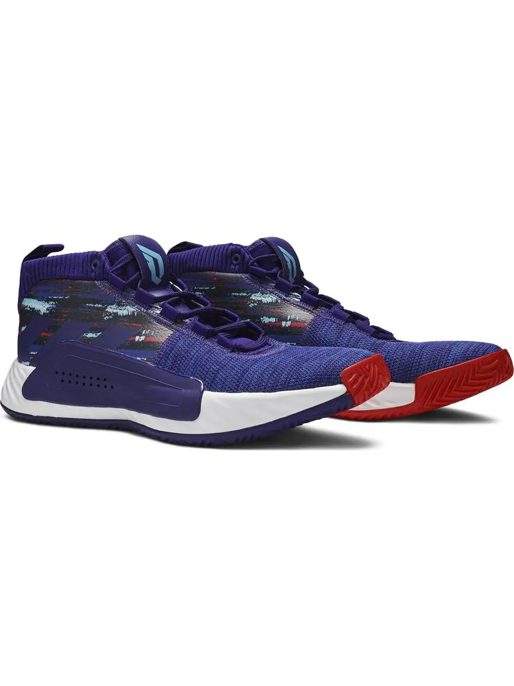 Кроссовки Adidas Dame 5 'Collegiate Purple' — изображение 8 из 8, фиолетовый