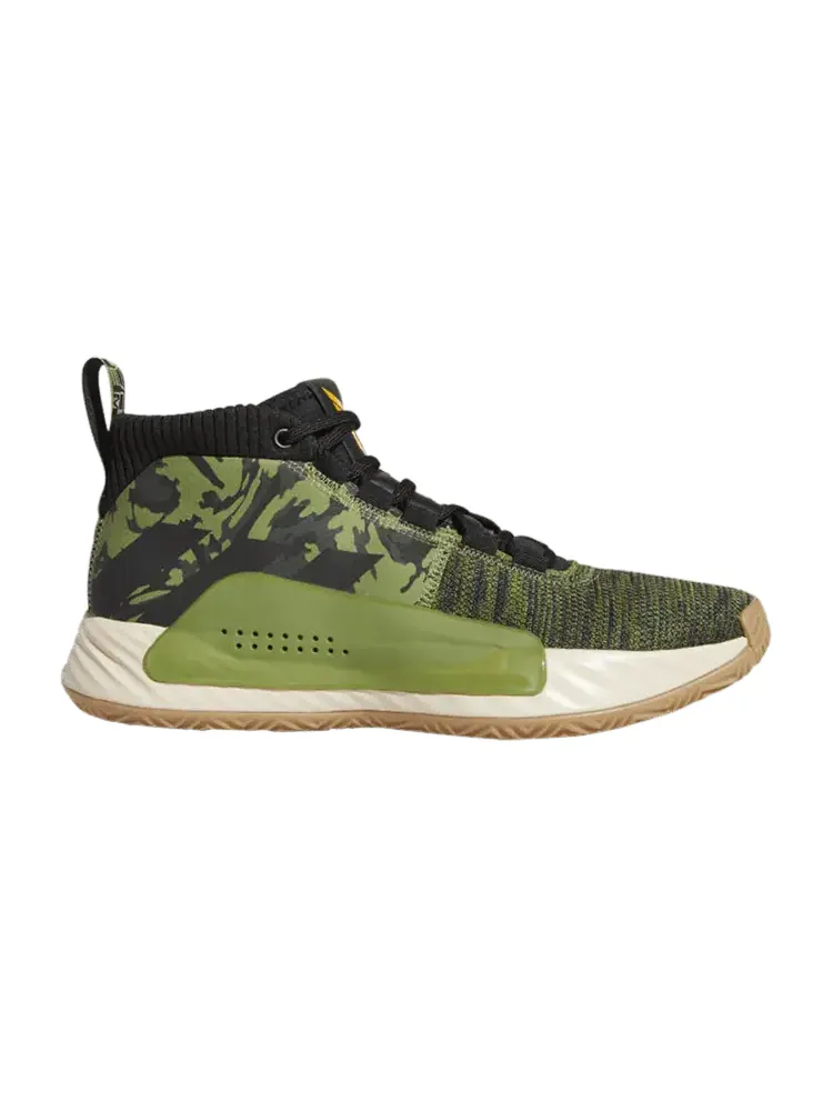 Кроссовки Dame 5 'Tech Olive' — изображение 1 из 1, оливковый