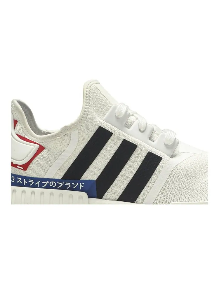 Кроссовки Adidas NMD_R1 'Japan White Colorblock' — изображение 2 из 4, белый