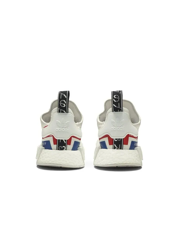 Кроссовки Adidas NMD_R1 'Japan White Colorblock' — изображение 4 из 4, белый