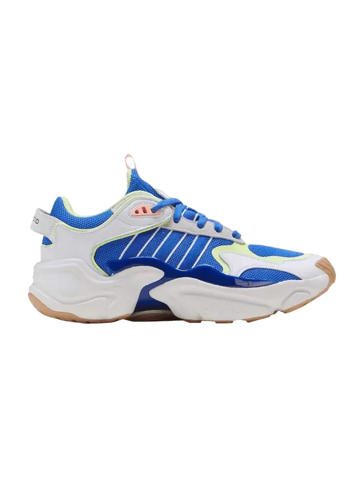 Кроссовки Wmns Magmur Runner 'Cloud White Hi-Res Blue' — изображение 1 из 1, белый-синий