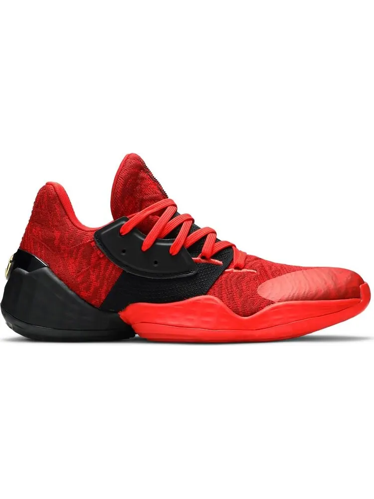 Кроссовки Adidas Harden Vol. 4 'Power Red' — изображение 1 из 8, красный