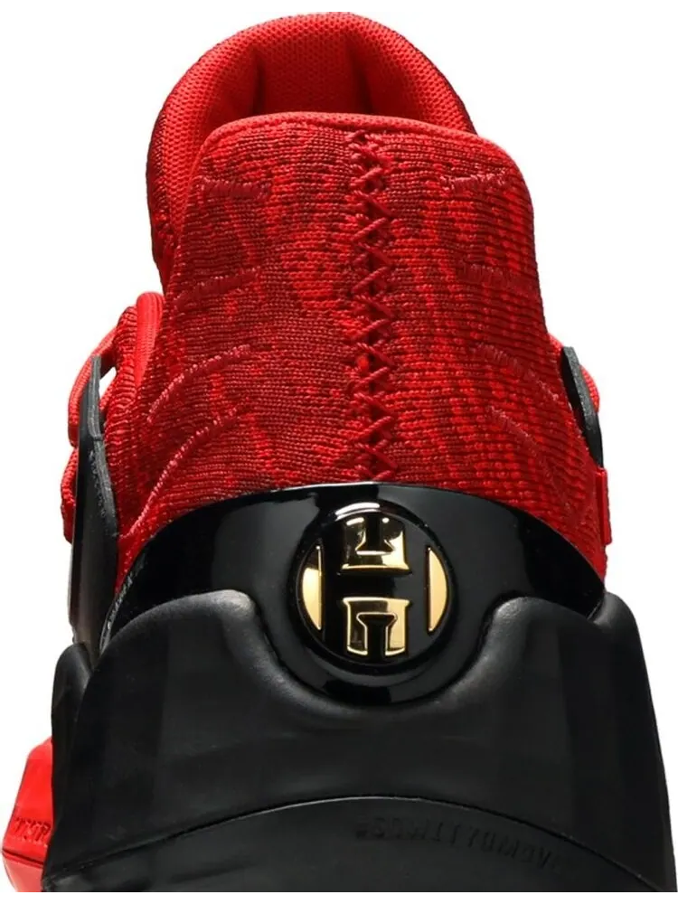 Кроссовки Adidas Harden Vol. 4 'Power Red' — изображение 7 из 8, красный