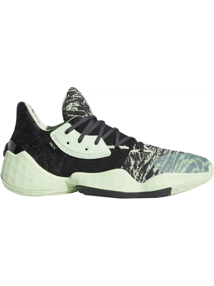 Кроссовки Adidas Harden Vol. 4 'Glow Green' — изображение 1 из 1, зеленый