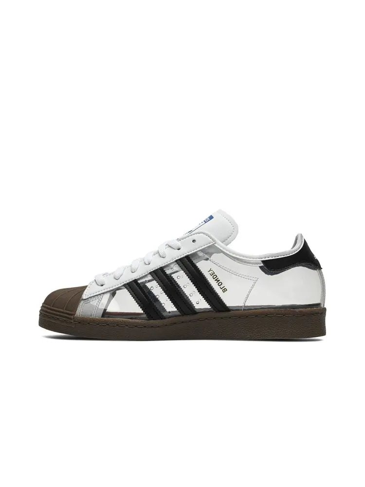 Кроссовки Adidas Blondey McCoy x Superstar 80 — изображение 3 из 4, белый
