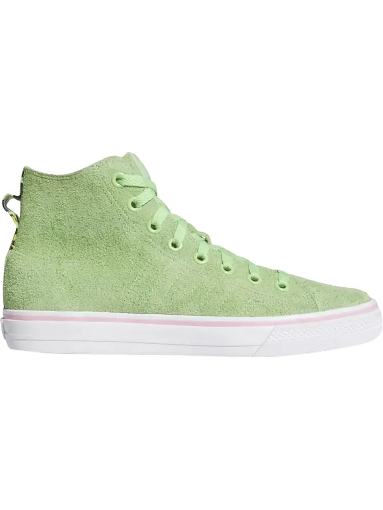 Кроссовки Adidas Nizza Hi RF 'Spring Green' — изображение 1 из 1, зеленый