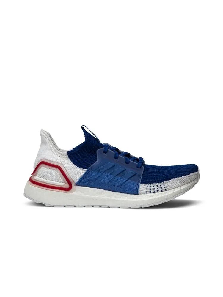 Кроссовки Adidas UltraBoost 19 'White Blue' — изображение 1 из 4, белый
