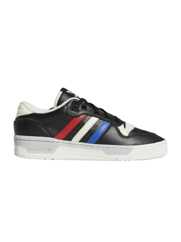 Кроссовки adidas Rivalry Low 'Tri Color' — изображение 1 из 1, черный/белый/кремовый