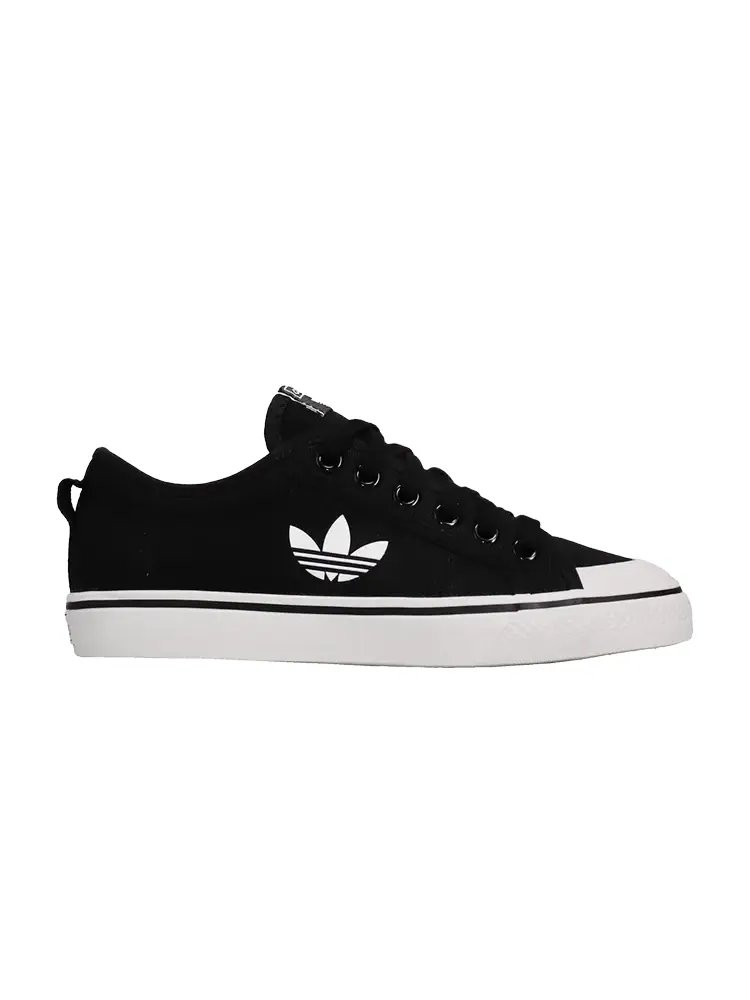Кроссовки Adidas Wmns Nizza Trefoil 'Black' — изображение 1 из 1, черный