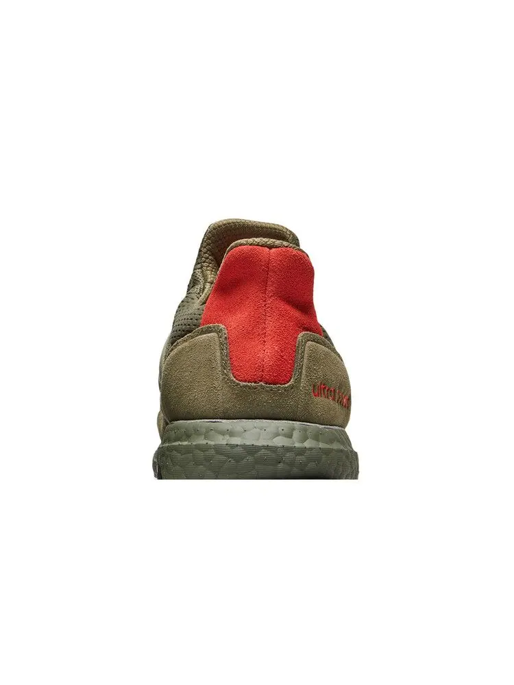 Кроссовки adidas UltraBoost S&L 'Raw Khaki' — изображение 8 из 9, хаки//красный