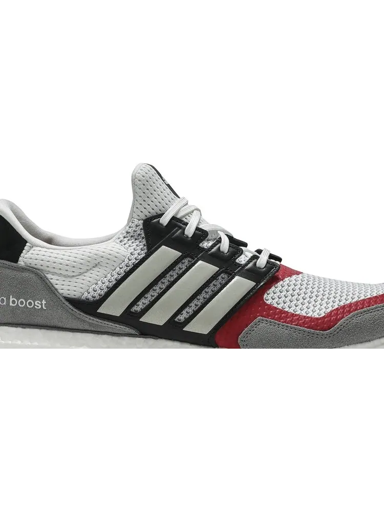 Кроссовки Adidas UltraBoost 1.0 S&L 'Grey Scarlet' — изображение 2 из 8, серый