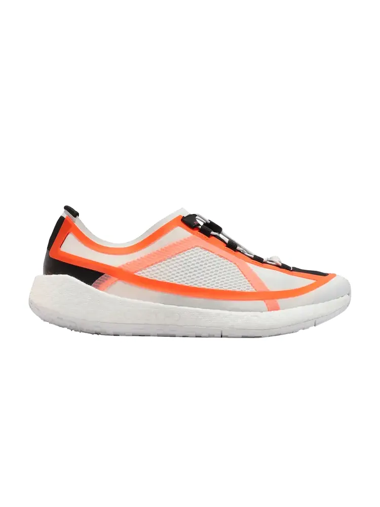 Кроссовки adidas Stella McCartney x Wmns PulseBoost HD 'White Solar Orange' — изображение 1 из 1, белый/оранжевый/белый