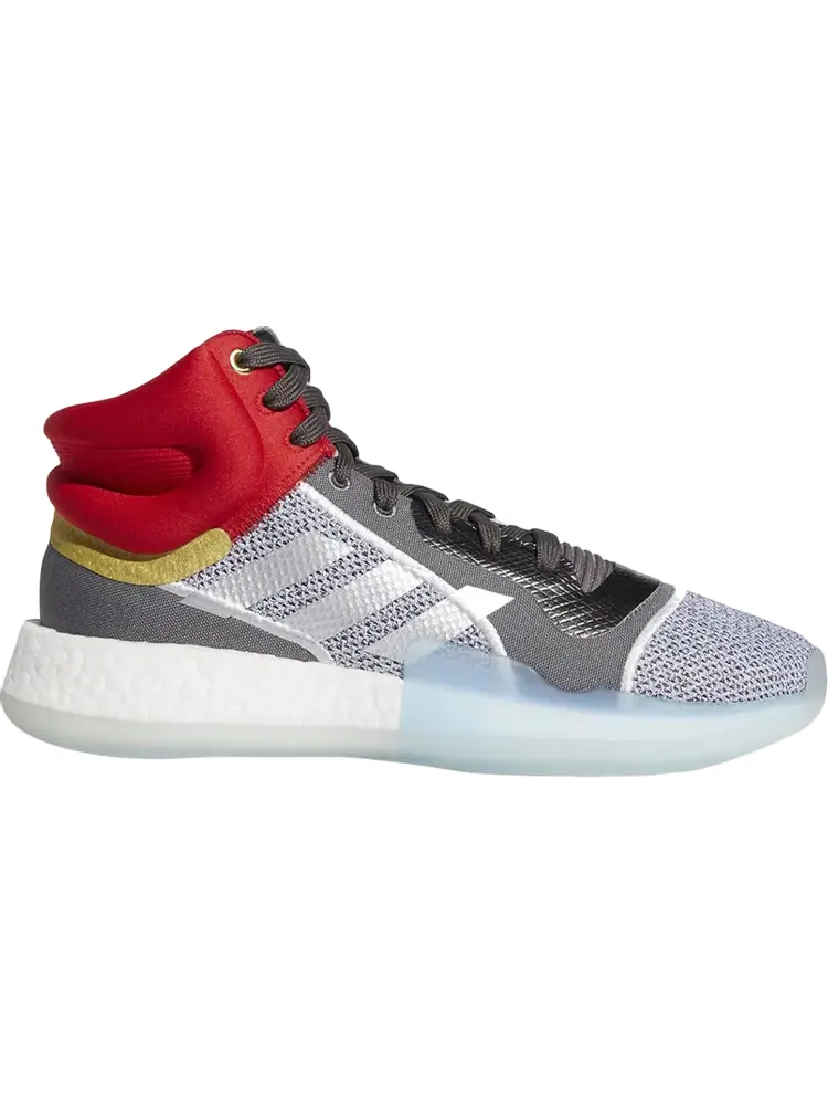 Кроссовки Adidas Marvel x Marquee Boost 'Heroes Among Us: Thor' — изображение 1 из 1, серебряный