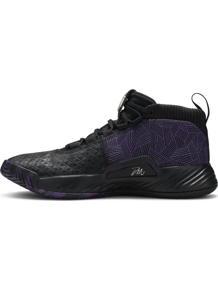 Кроссовки Adidas Marvel x Dame 5 'Heroes Among Us: Black Panther' — изображение 3 из 8, черный