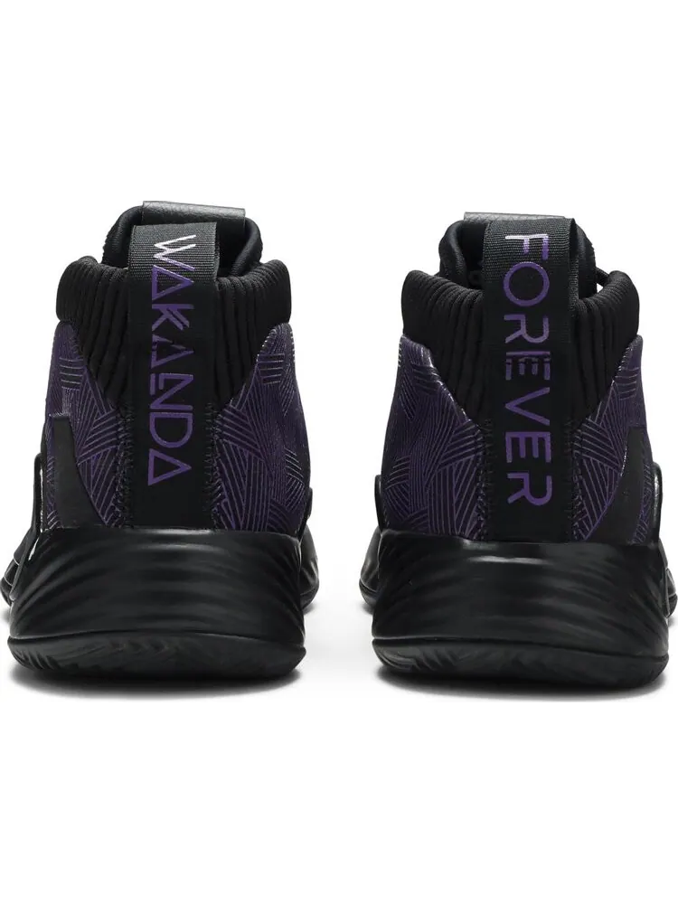 Кроссовки Adidas Marvel x Dame 5 'Heroes Among Us: Black Panther' — изображение 6 из 8, черный