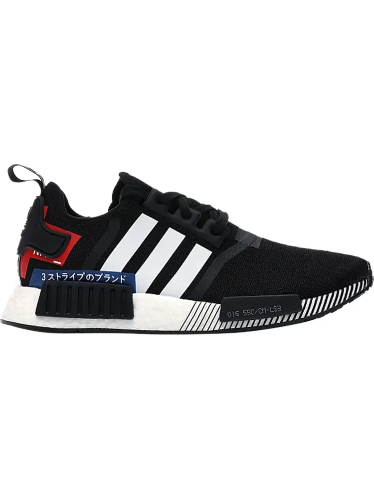 Кроссовки Adidas NMD_R1 'Japan Pack - Black White' — изображение 1 из 1, черный