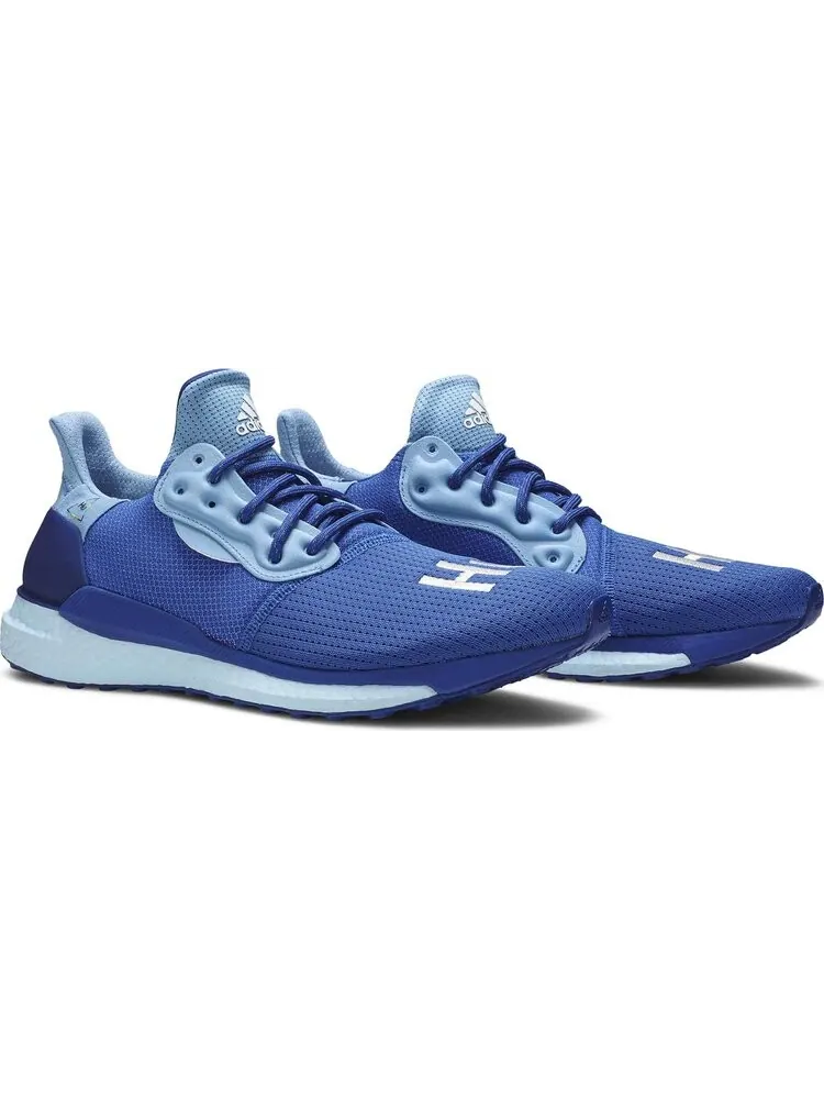 Кроссовки Adidas Pharrell x Solar Hu Glide 'Power Blue' — изображение 8 из 8, синий