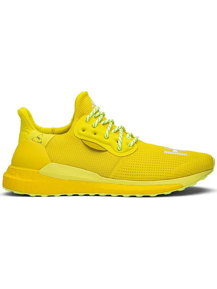 Кроссовки Adidas Pharrell x Solar Hu Glide 'Bright Yellow' — изображение 1 из 8, желтый