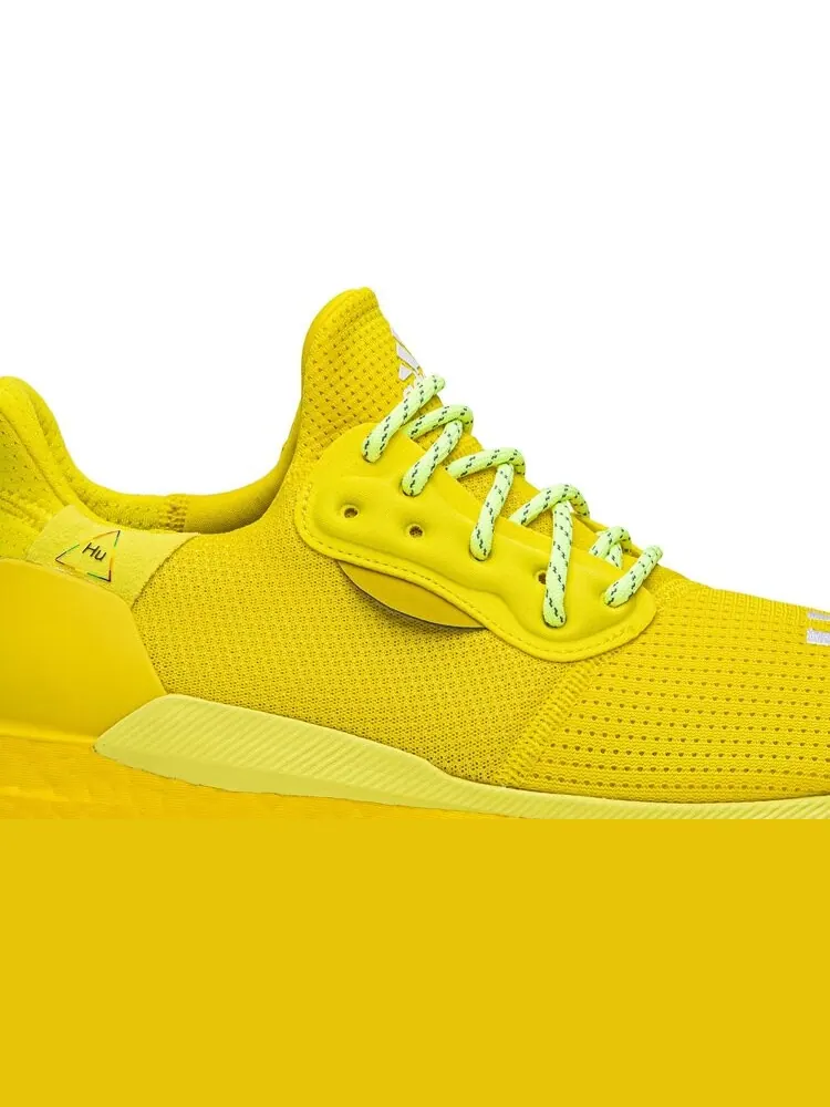 Кроссовки Adidas Pharrell x Solar Hu Glide 'Bright Yellow' — изображение 2 из 8, желтый