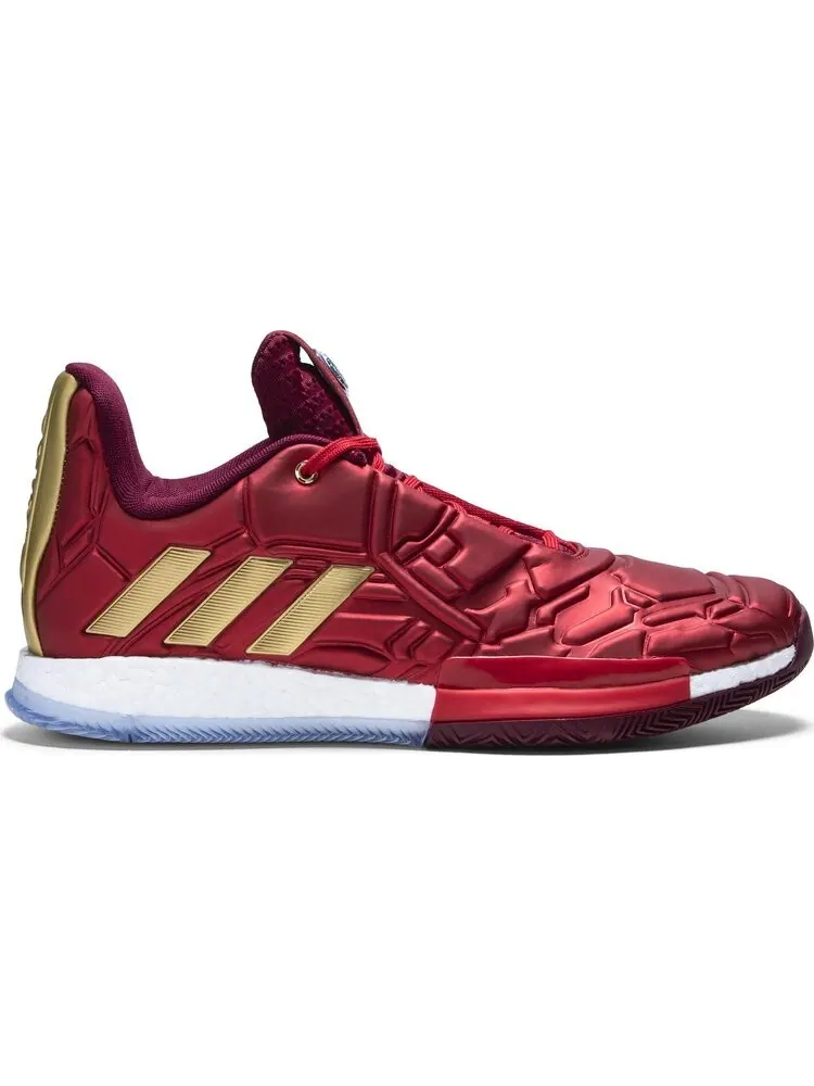Мужские кроссовки Adidas Marvel x Harden Vol. 3 — изображение 1 из 8, красный/золотой