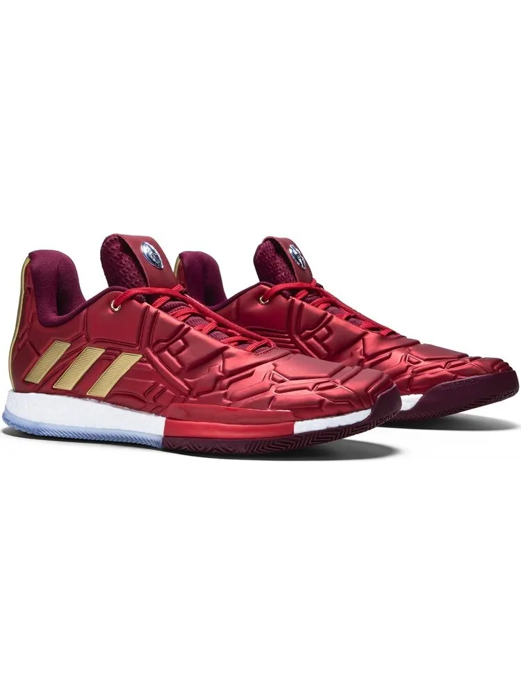 Мужские кроссовки Adidas Marvel x Harden Vol. 3 — изображение 8 из 8, красный/золотой