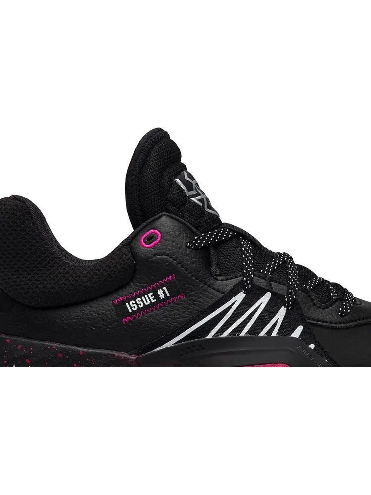 Кроссовки Adidas D.O.N. Issue #1 'Symbiote Spider-Man' — изображение 2 из 8, черный