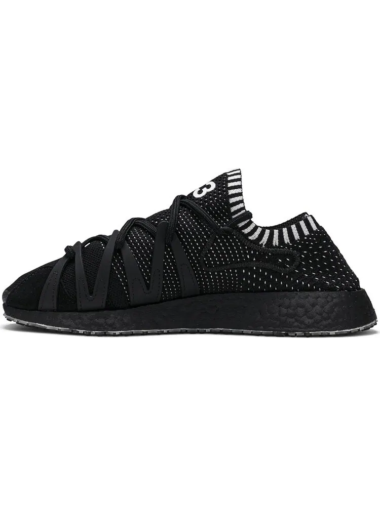 Кроссовки Adidas Y-3 Raito Racer 'Black' — изображение 3 из 8, черный