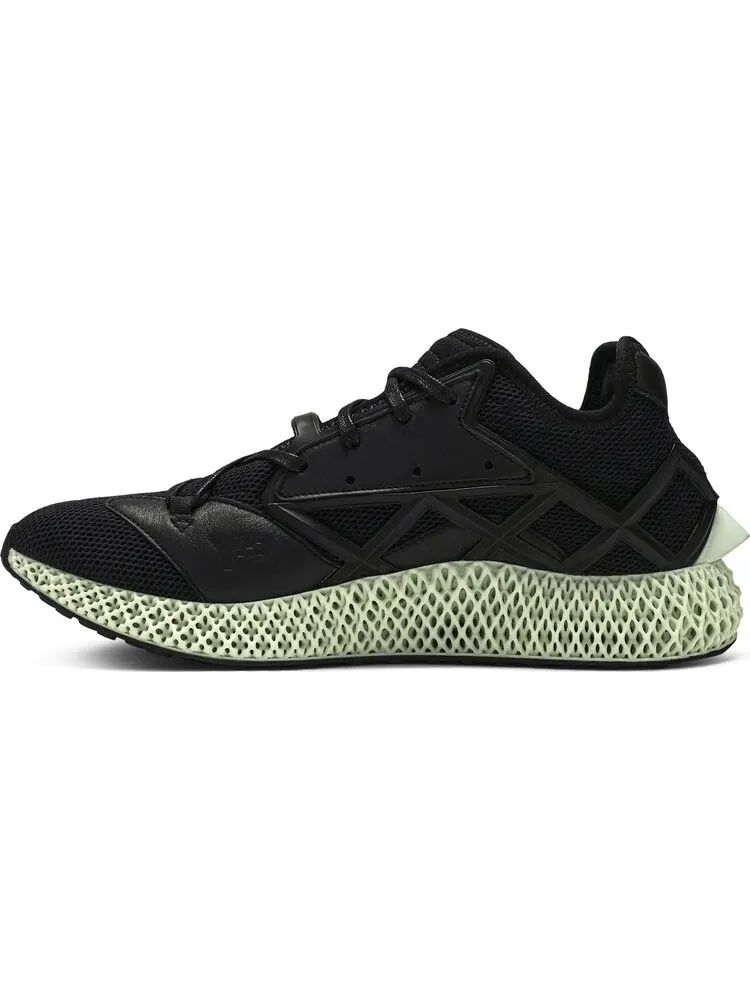 Кроссовки Adidas Y-3 Runner 4D 'Core Black' — изображение 3 из 8, черный