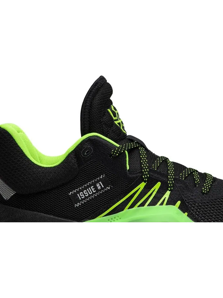 Кроссовки Adidas Marvel x D.O.N. Issue #1 'Stealth Spider-Man' — изображение 2 из 8, зеленый